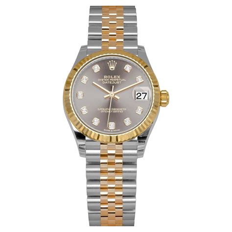 rolex donna 1610 quadrante argento prezzo|oro oro bianco 36 mm donna.